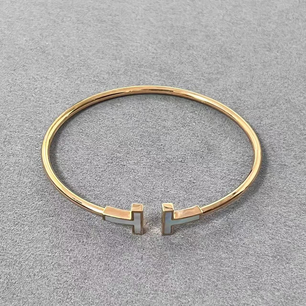 [Sprite Jewelry] T House Double T Open Bangle
