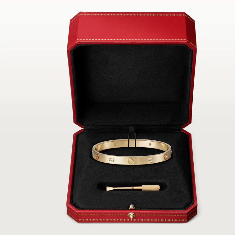 ¡®Sprite Jewelry¡¯LOVE BRACELET 6.1MM 4 DIAMONDS