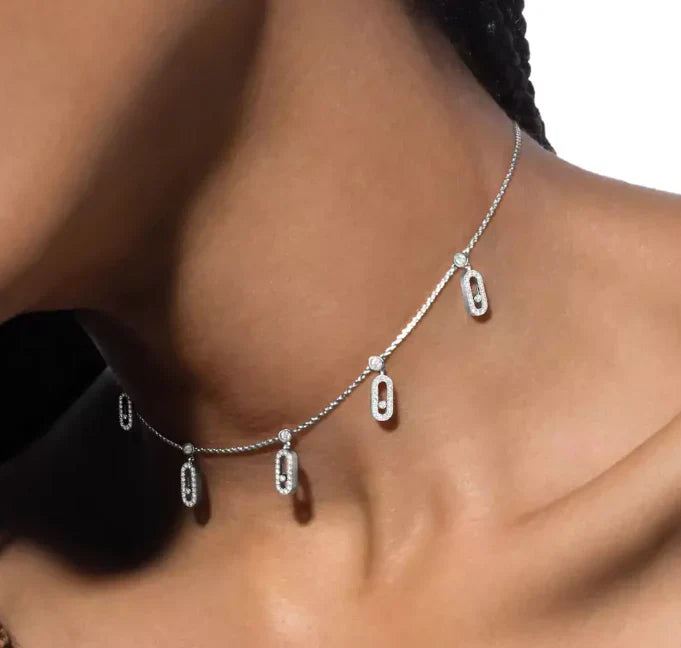 [Sprite Jewelry] MS DIAMOND PENDANT NECKLACE