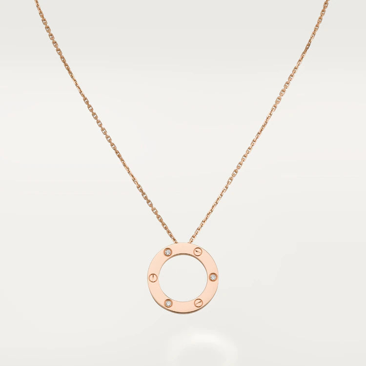 ¡®Sprite Jewelry¡¯LOVE NECKLACE 16MM 3 DIAMONDS