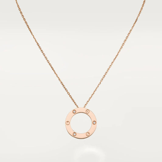 ¡®Sprite Jewelry¡¯LOVE NECKLACE 16MM 3 DIAMONDS