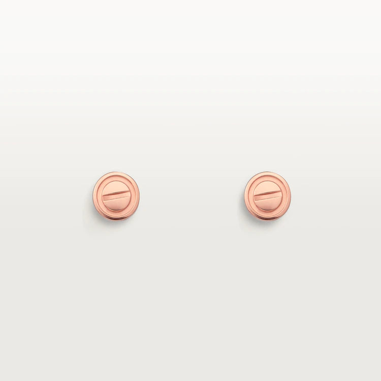 ¡®Sprite Jewelry¡¯LOVE EARRINGS PINK GOLD 10MM