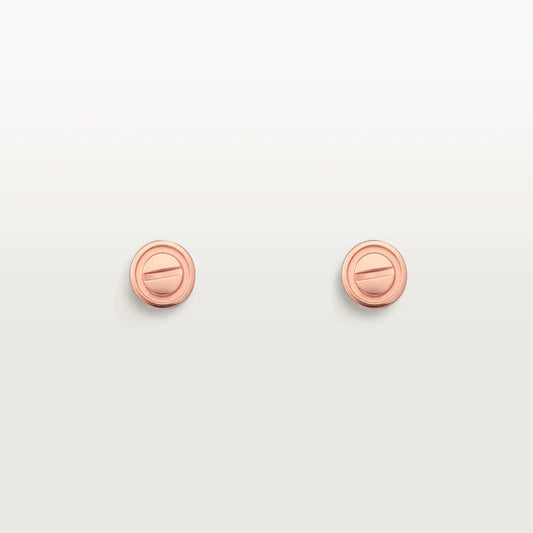 ¡®Sprite Jewelry¡¯LOVE EARRINGS PINK GOLD 10MM