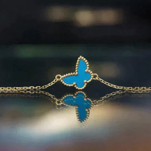 ¡®Sprite Jewelry¡¯BUTTERFLY TURQUOISE BUTTERFLY BRACELET