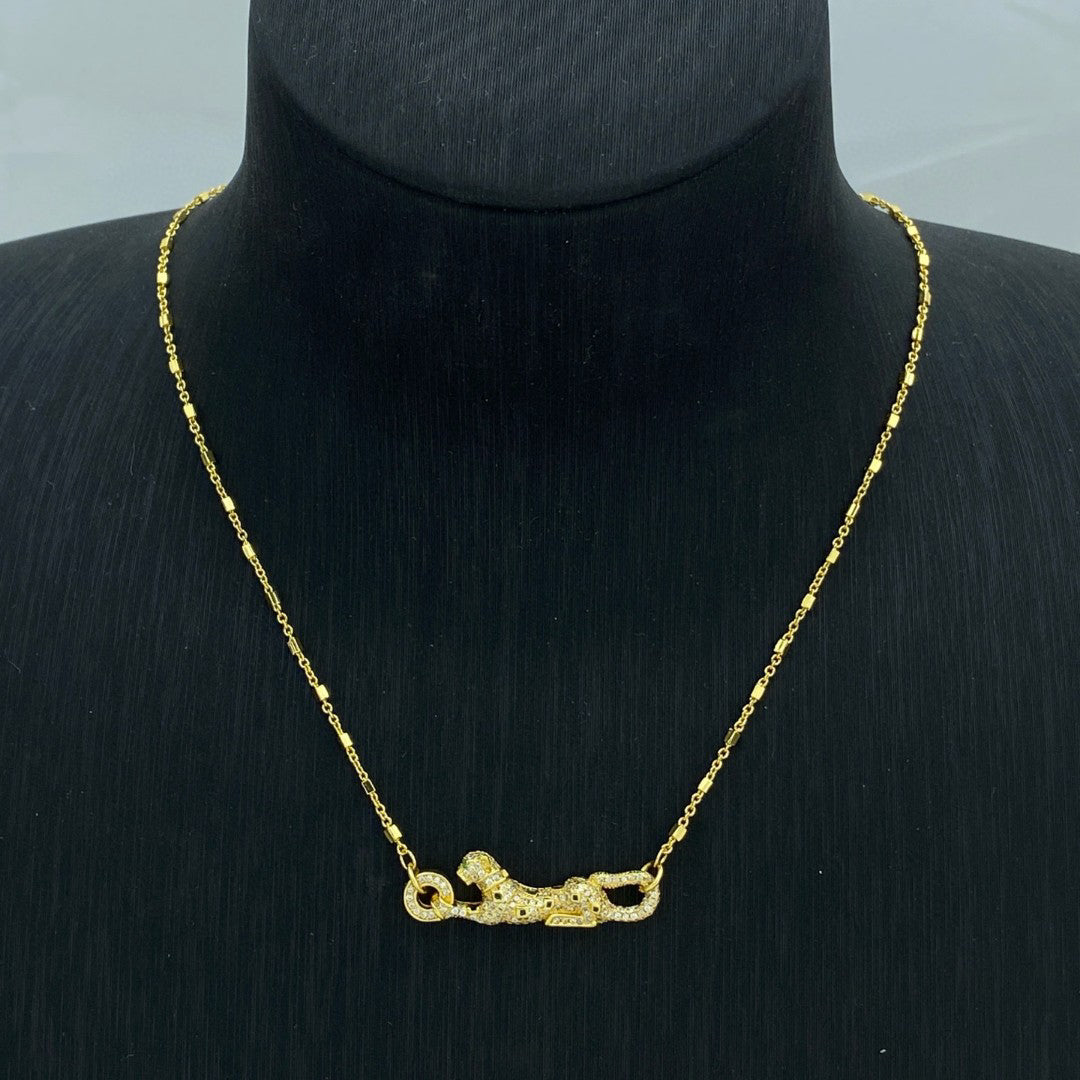 ¡®Sprite Jewelry¡¯Pave Panther Pendant Necklace