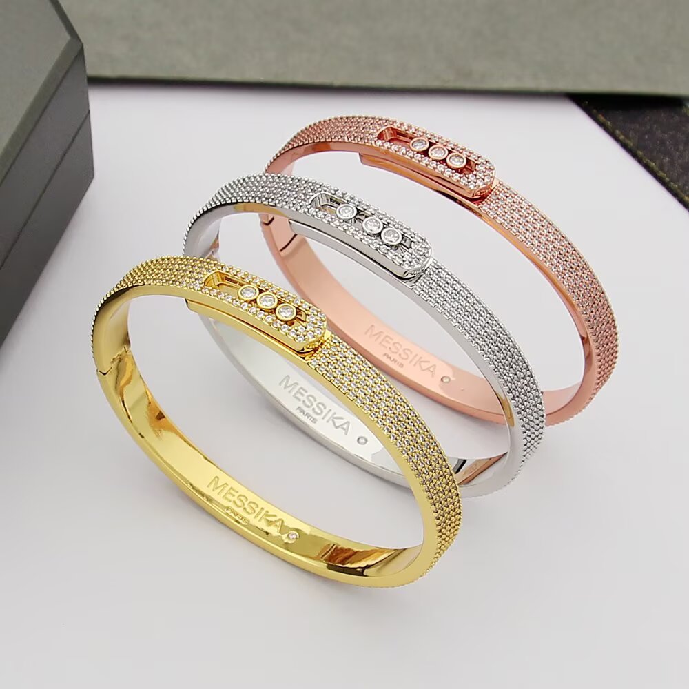 [Sprite Jewelry]Move Noa Full Pavé Diamond Bangle Bracelet