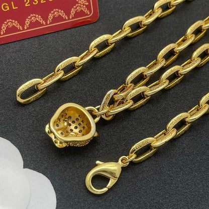 ¡®Sprite Jewelry¡¯Lion Head Link Chain Necklace