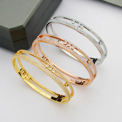 [Sprite Jewelry]Move Romane pavé bangle