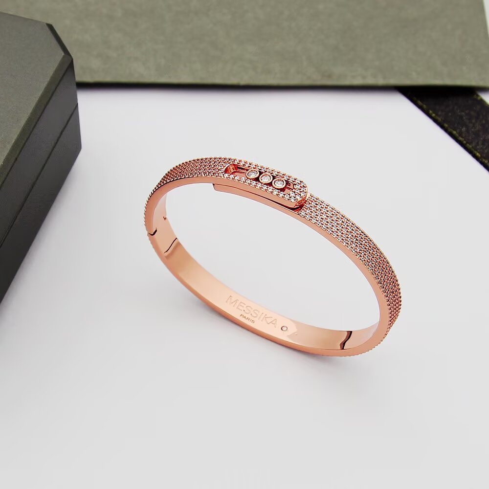 [Sprite Jewelry]Move Noa Full Pavé Diamond Bangle Bracelet