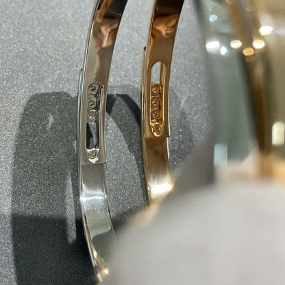 [Sprite Jewelry]Move Noa Rose Gold Pavé Diamond Bangle Bracelet