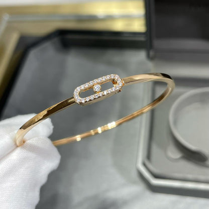 [Sprite Jewelry]Move Uno pavé flex bangle medium