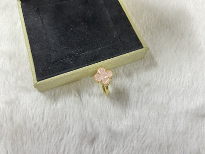 [Sprite Jewelry]Pink Clover Ring