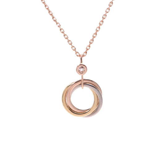 ¡®Sprite Jewelry¡¯TRINITY SILVER GOLD PINK GOLD NECKLACE