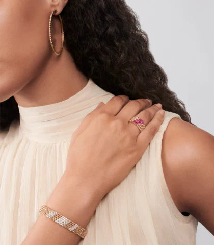 [Sprite Jewelry]Five-row diamond bracelet