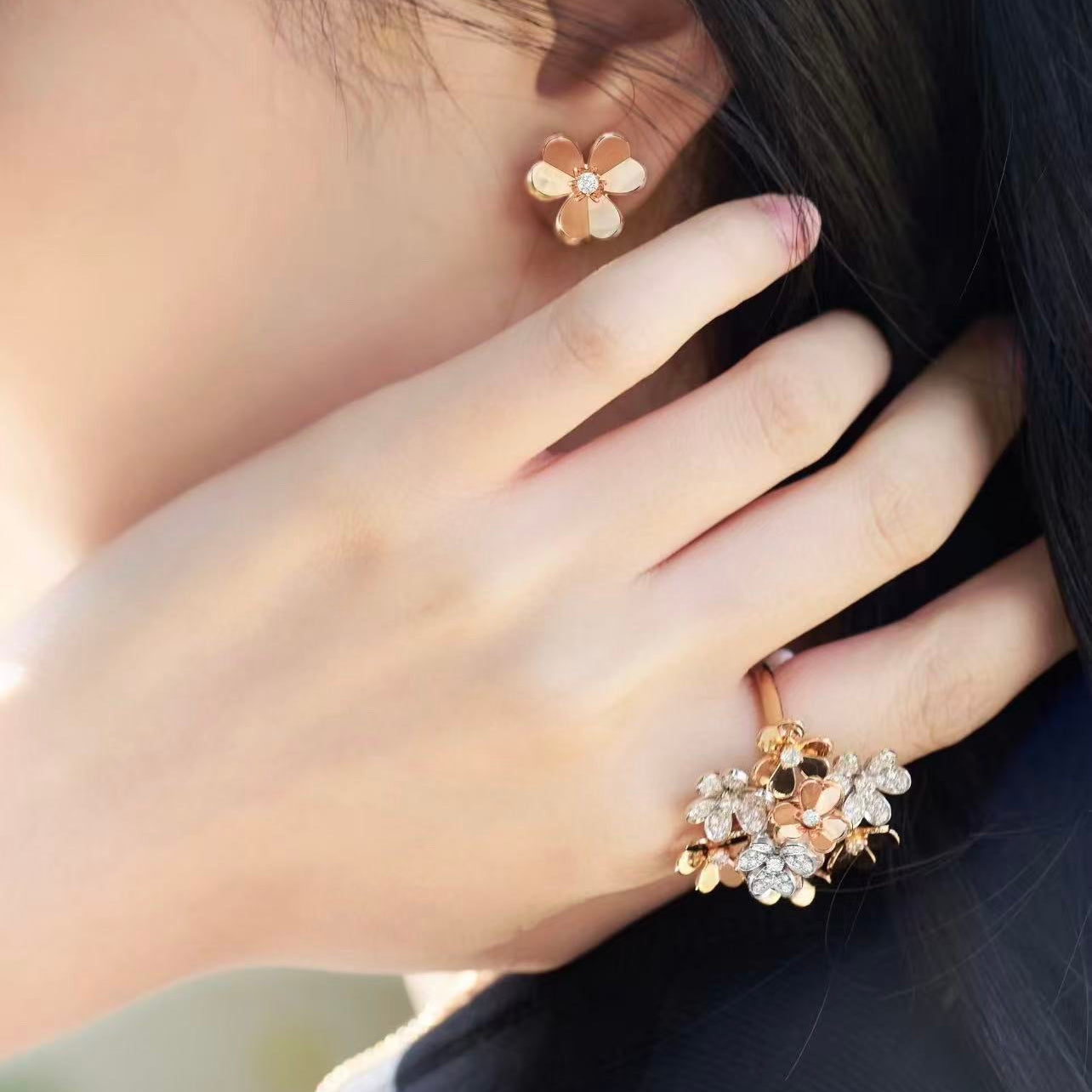 ¡®Sprite Jewelry¡¯FRIVOLE MINI FLOWER EARRINGS