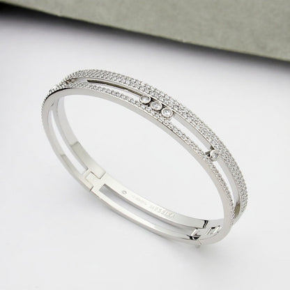 [Sprite Jewelry]Move Romane pavé bangle