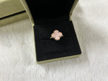 [Sprite Jewelry]Pink Clover Ring