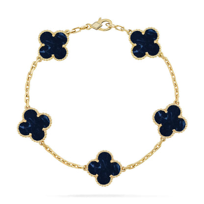 [Sprite Jewelry]New CLOVER 5 MOTIF PIETERSITE BRACELET COLLECTION