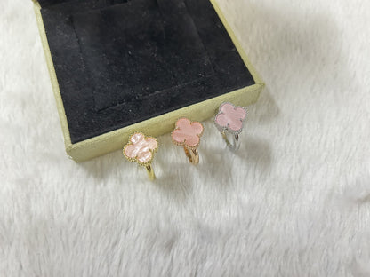 [Sprite Jewelry]Pink Clover Ring