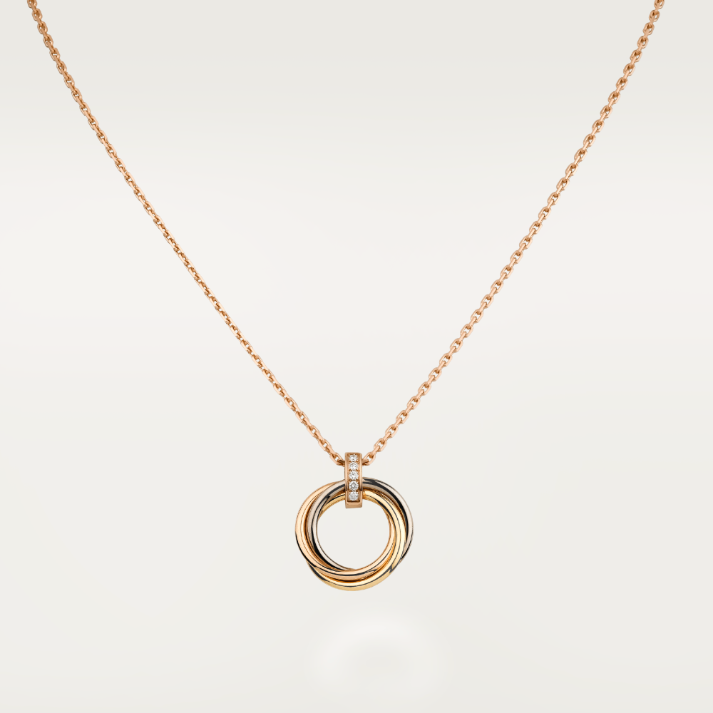 ¡®Sprite Jewelry¡¯TRINITY NECKLACE GOLD  DIAMONDS