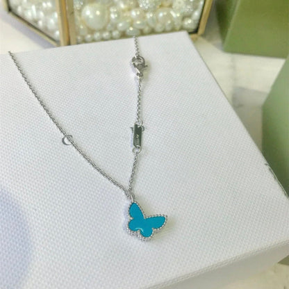 ¡®Sprite Jewelry¡¯BUTTERFLY TURQUOISE BUTTERFLY BRACELET SILVER