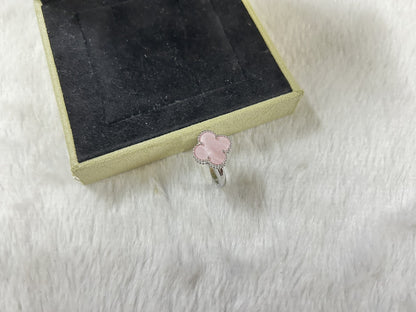 [Sprite Jewelry]Pink Clover Ring