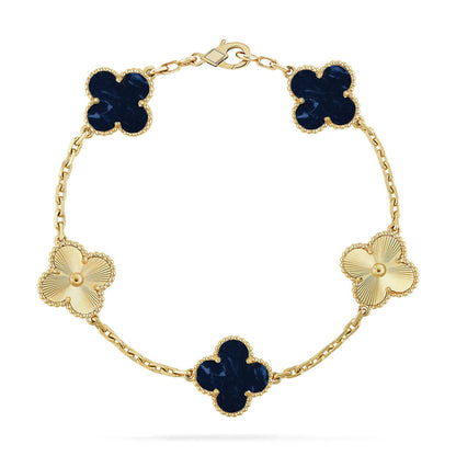 [Sprite Jewelry]New CLOVER 5 MOTIF PIETERSITE BRACELET COLLECTION