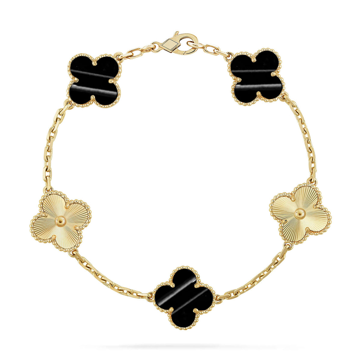 [Sprite Jewelry]New  CLOVER 5 MOTIF PULSAR STONE BRACELET COLLECTION