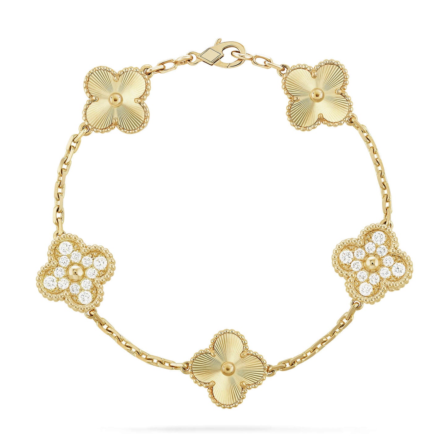 [Sprite Jewelry]New  CLOVER 5 MOTIF LASER BRACELET COLLECTION