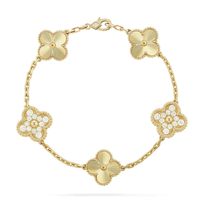 [Sprite Jewelry]New  CLOVER 5 MOTIF LASER BRACELET COLLECTION