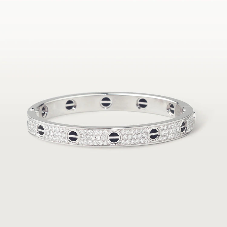 ¡®Sprite Jewelry¡¯LOVE BRACELET 6.1MM DIAMOND-PAVED CERAMIC