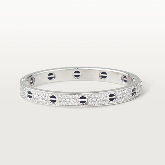 ¡®Sprite Jewelry¡¯LOVE BRACELET 6.1MM DIAMOND-PAVED CERAMIC
