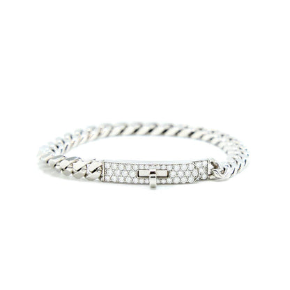 ¡®Sprite Jewelry¡¯KELLY CHAIN SILVER DIAMOND BRACELET