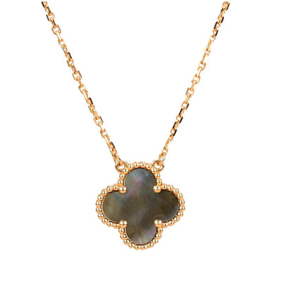 ¡®Sprite Jewelry¡¯CLOVER 15MM  GRAY MOTHER OF PEARL NECKLACE