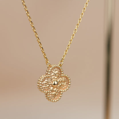 ¡®Sprite Jewelry¡¯CLOVER 15MM  BRONZING NECKLACE