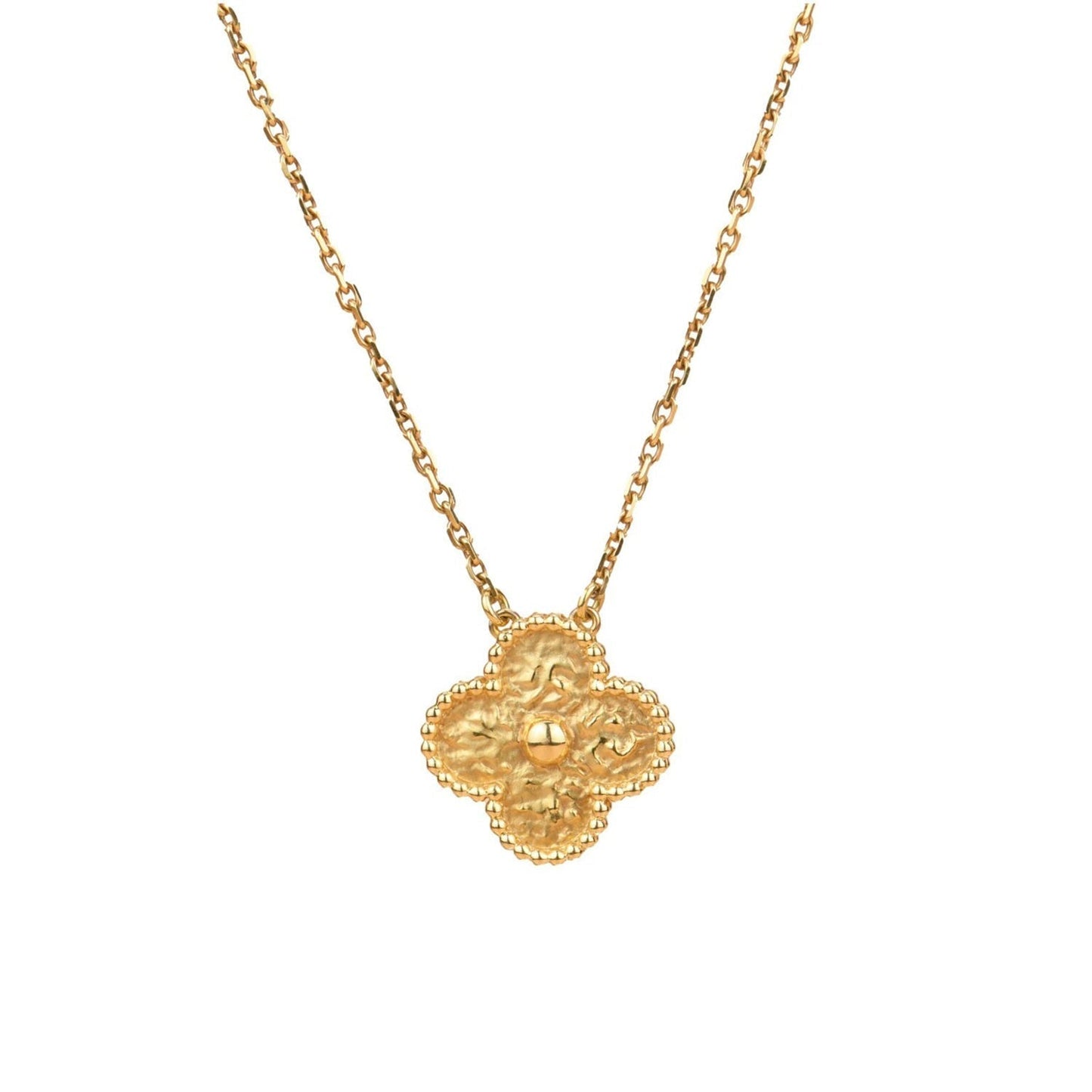 ¡®Sprite Jewelry¡¯CLOVER 15MM  BRONZING NECKLACE