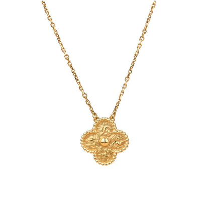 ¡®Sprite Jewelry¡¯CLOVER 15MM  BRONZING NECKLACE