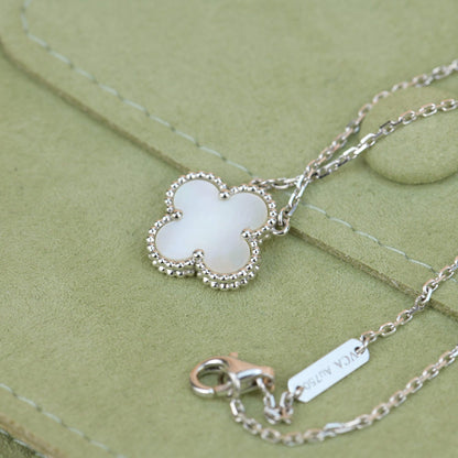 ¡®Sprite Jewelry¡¯CLOVER  15MM WHITE MOTHER-OF-PEARL SILVER