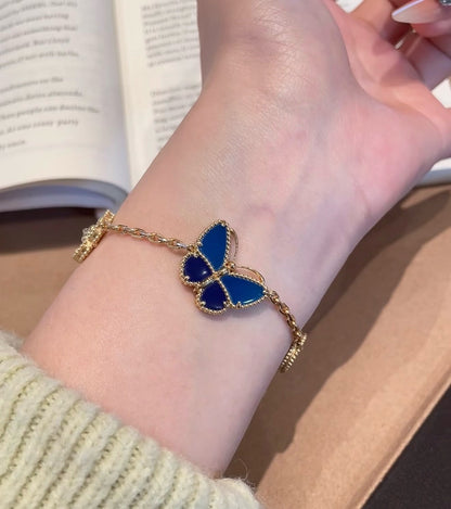 [Sprite Jewelry]LUCKY SPRING BUTTERFLY 5 MOTIF BRACELET