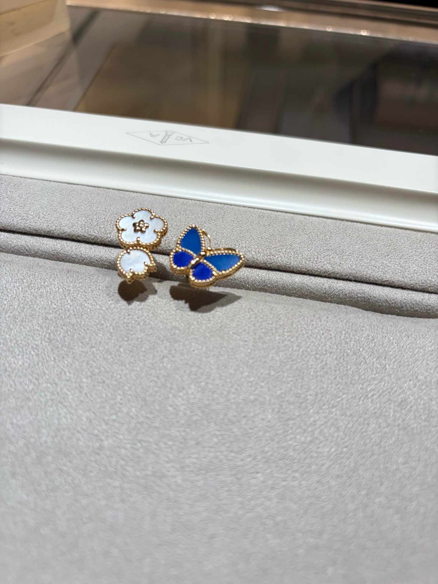 [Sprite Jewelry]LUCKY SPRING BUTTERFLY OPEN-FACE RINGS