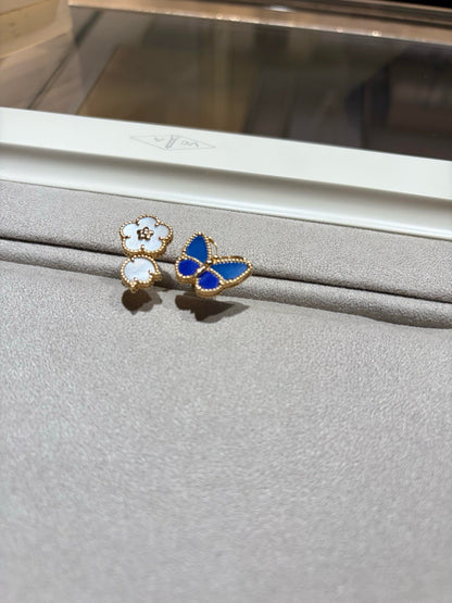 [Sprite Jewelry]LUCKY SPRING BUTTERFLY OPEN-FACE RINGS