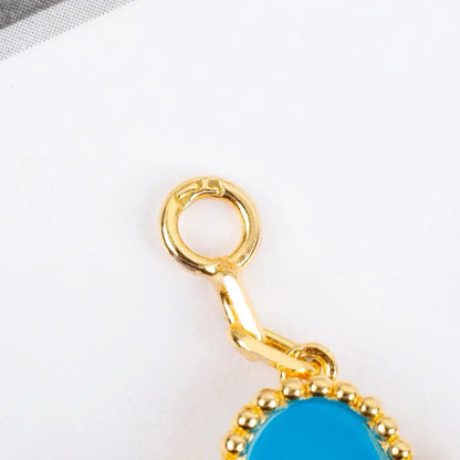 [Sprite Jewelry]New  CLOVER 5 MOTIF TURQUOISE BRACELET COLLECTION