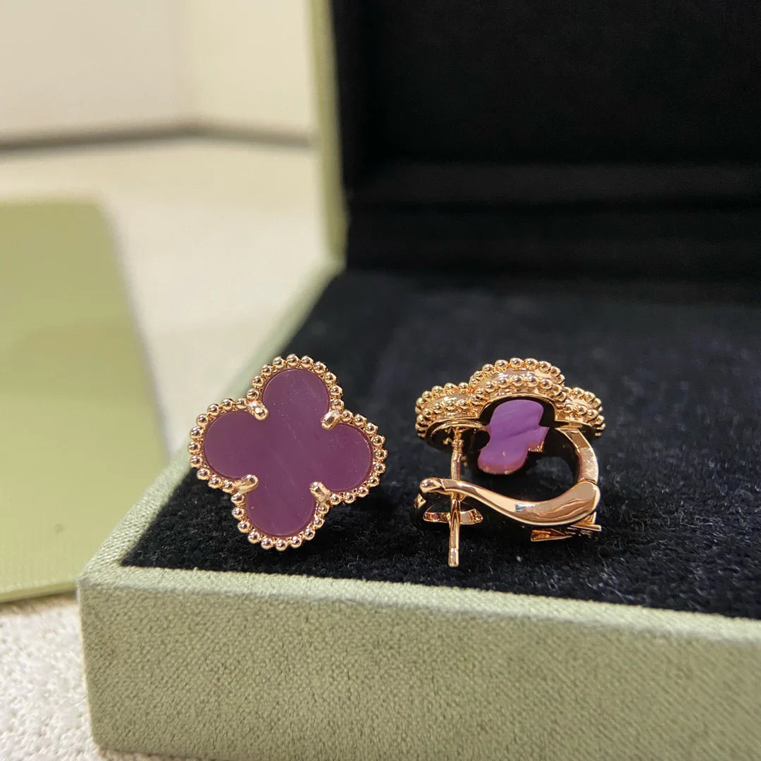 [Sprite Jewelry]2025 NEW VIOLET STUD EARRINGS