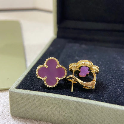 [Sprite Jewelry]2025 NEW VIOLET STUD EARRINGS