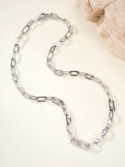 [Sprite Jewelry] MK NEW SLIDING DIAMOND NECKLACE