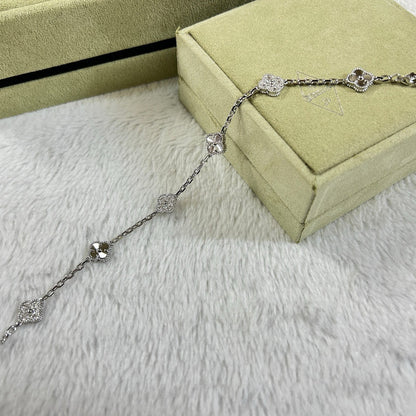 [¡®Sprite Jewelry¡¯]CLOVER 6 MOTIF DIAMOND LASER BRACELET