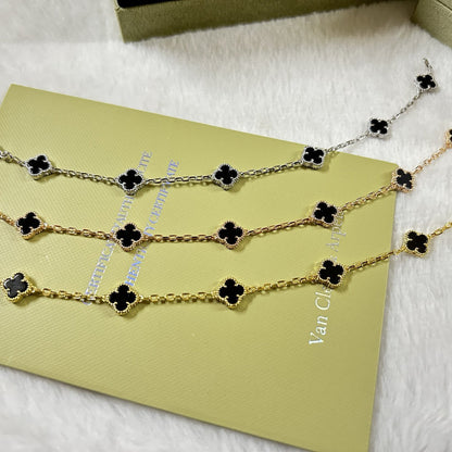 [¡®Sprite Jewelry¡¯]CLOVER 6 MOTIF  ONYXS BRACELET