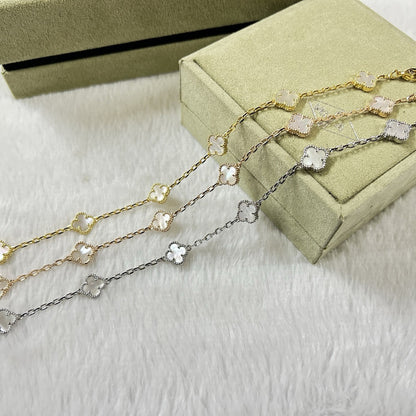 [¡®Sprite Jewelry¡¯]CLOVER 6 MOTIF WHITE MOP BRACELET