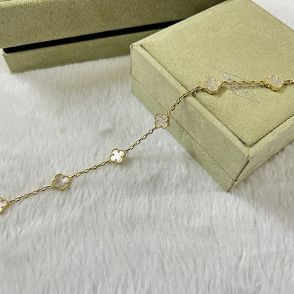 [¡®Sprite Jewelry¡¯]CLOVER 6 MOTIF WHITE MOP BRACELET