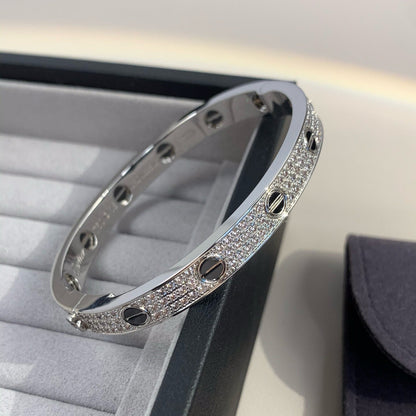 ¡®Sprite Jewelry¡¯LOVE BRACELET 6.1MM DIAMOND-PAVED CERAMIC